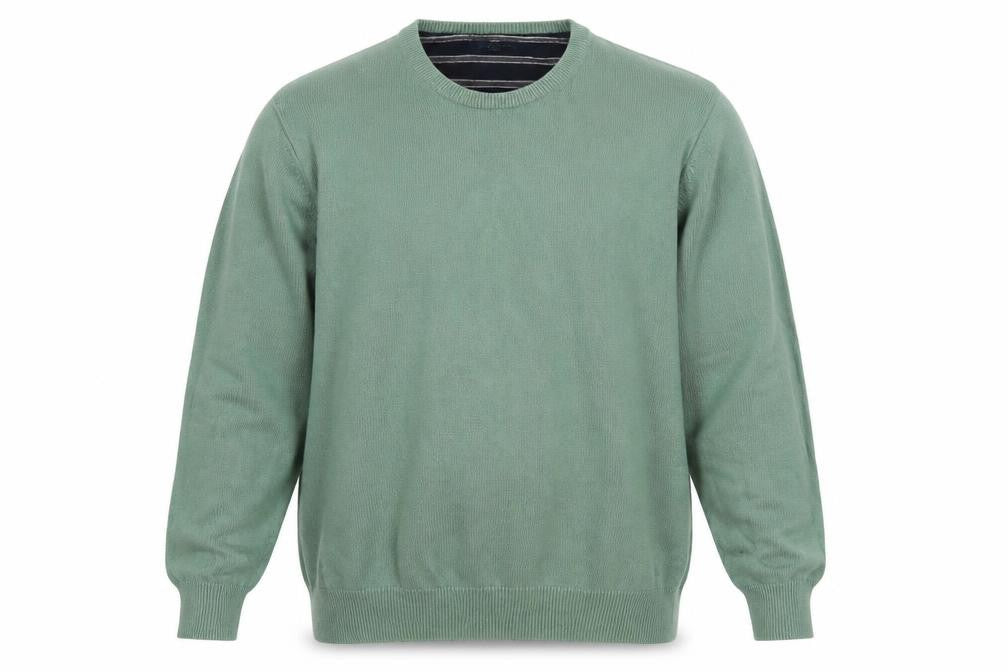 Front view of Marks & Spencer Green Men's jumper, Large