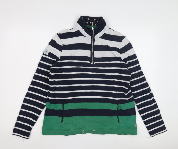 Maine New England Women's Striped Sweatshirt Size 14