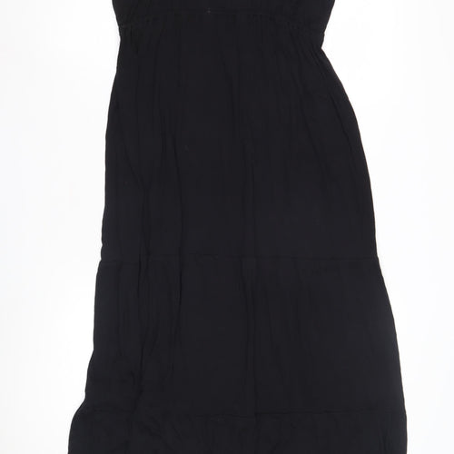 Next Women’s Black Maxi Dress, Size 8, Summer Casual