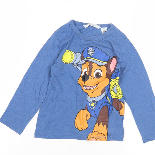 H&M Boys Blue PAW Patrol Long Sleeve T-Shirt 2-3 Years