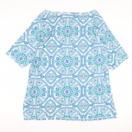 Marks and Spencer Women's 3/4 Sleeve Geometric Blouse