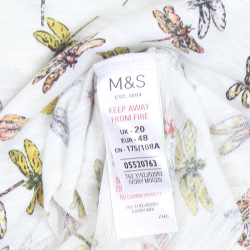 Marks and Spencer Women’s Multicoloured T-Shirt