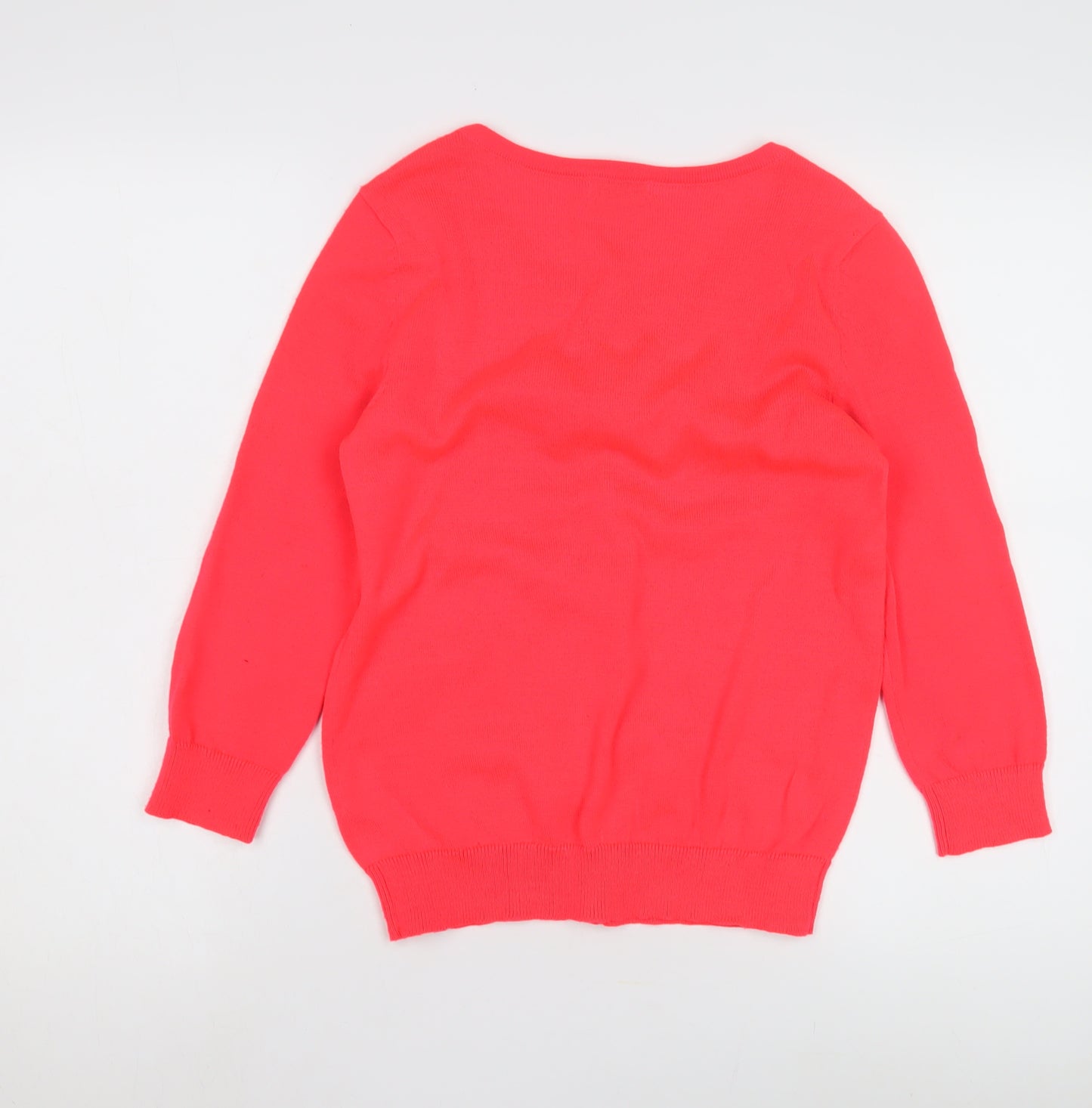 Jacqueline de Yong Women Pink Cardigan S Cotton