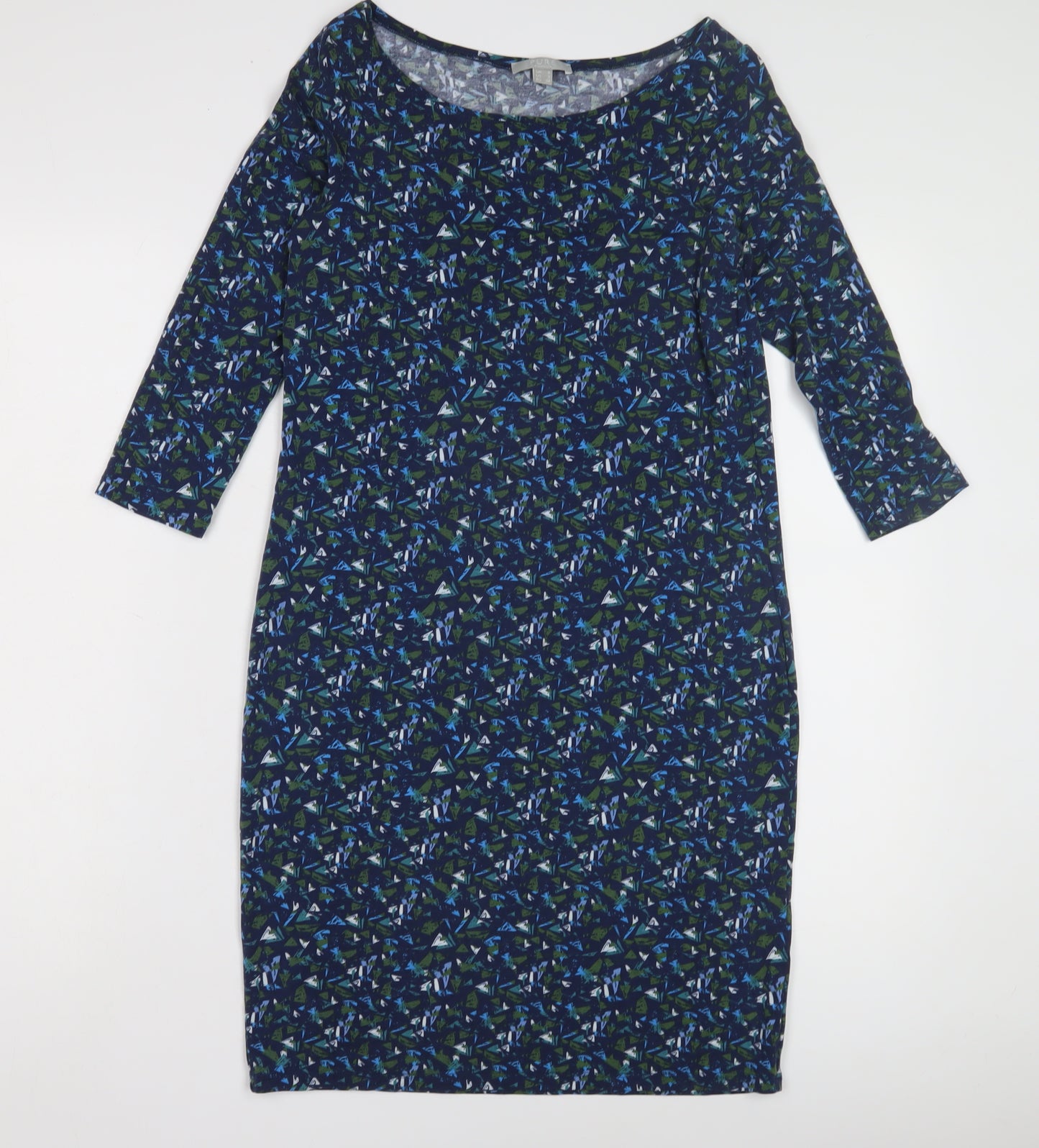 Pure Women's Multicoloured Sheath Dress Size 8