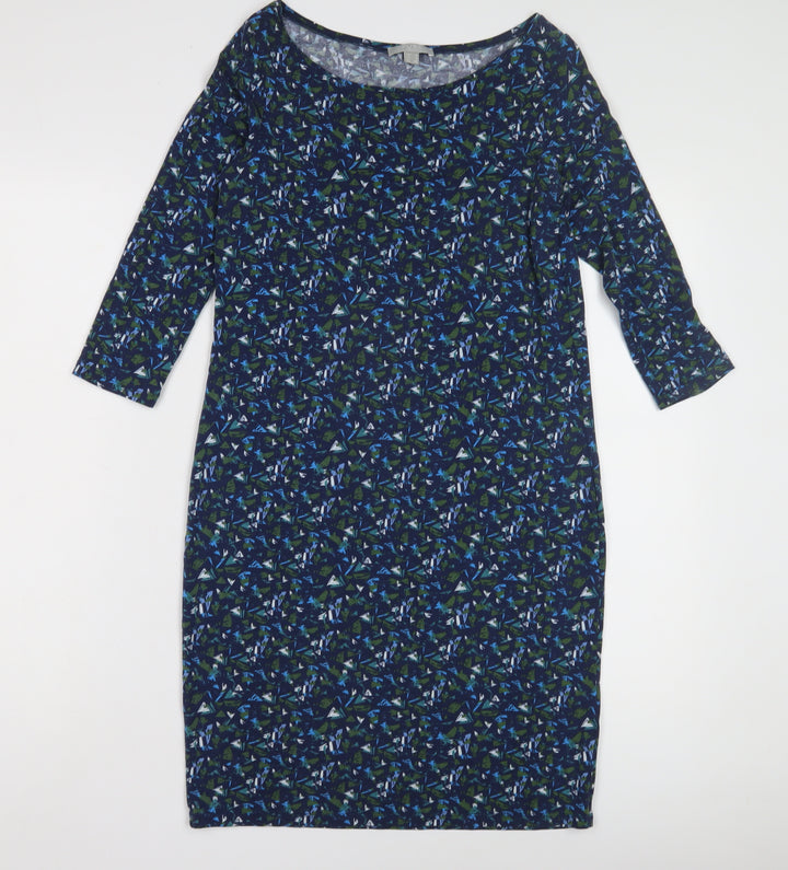 Pure Women's Multicoloured Sheath Dress Size 8