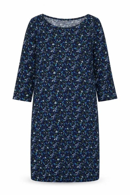 Front view of Pure Women's Multicoloured Sheath Dress, size 8