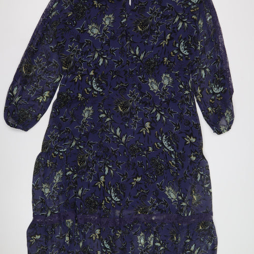 Kaleidoscope Women's Multicoloured Floral Dress Size 14