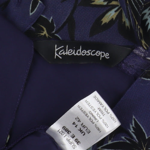 Kaleidoscope Women's Multicoloured Floral Dress Size 14