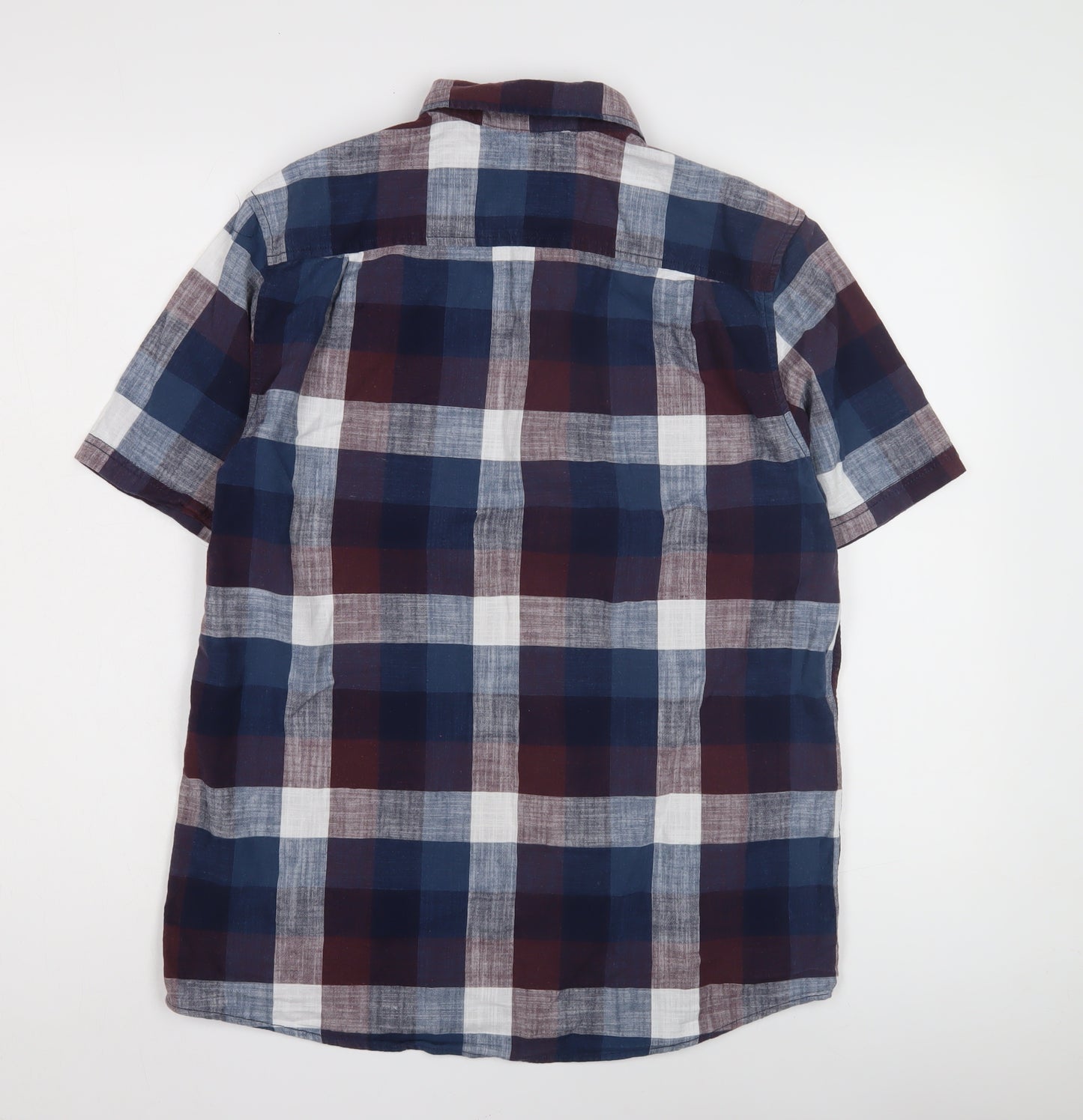 TOG24 Men's Checkered Relaxed Fit Shirt M