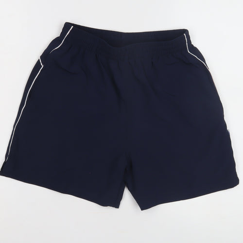 SW Boys Blue Athletic Shorts, XS, Lightweight Activewear