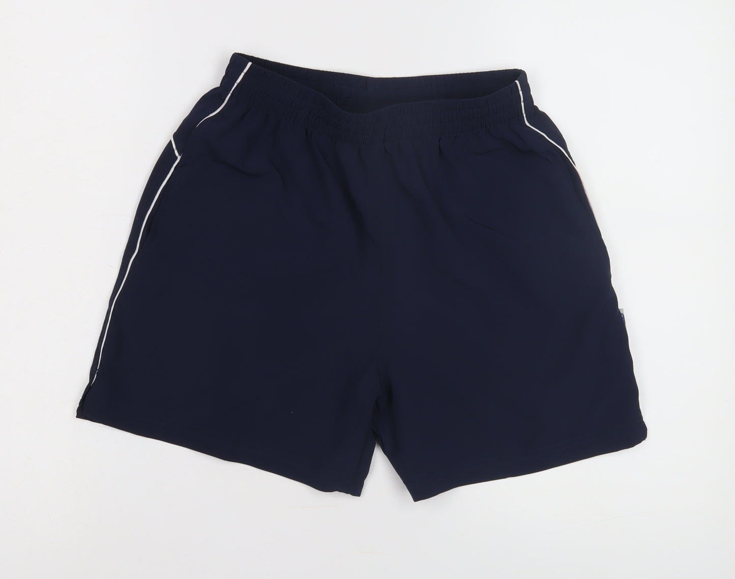 SW Boys Blue Athletic Shorts, XS, Lightweight Activewear