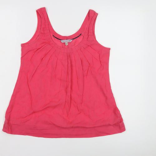 Women's Pink Tank Top, Size 10, Scoop Neck, Casual