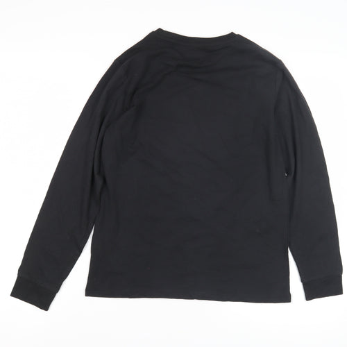 Firetrap Boys Black Gaming T-Shirt 12-13 Years Long Sleeve