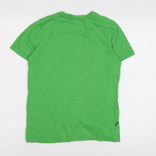 Xbox Boys Green Graphic Print T-Shirt, L, Casual Summer