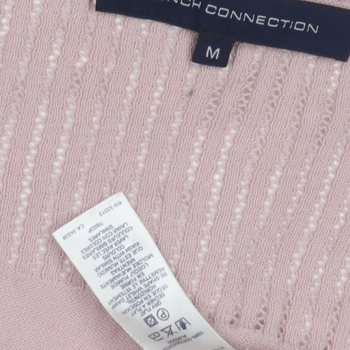 French Connection Women's Pink Cardigan M