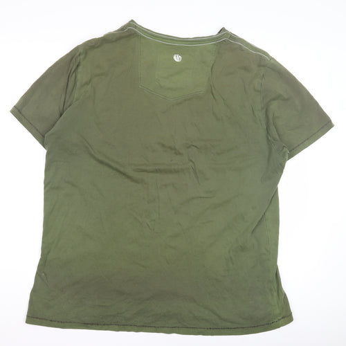 Fat Face Men's Green XL T-Shirt