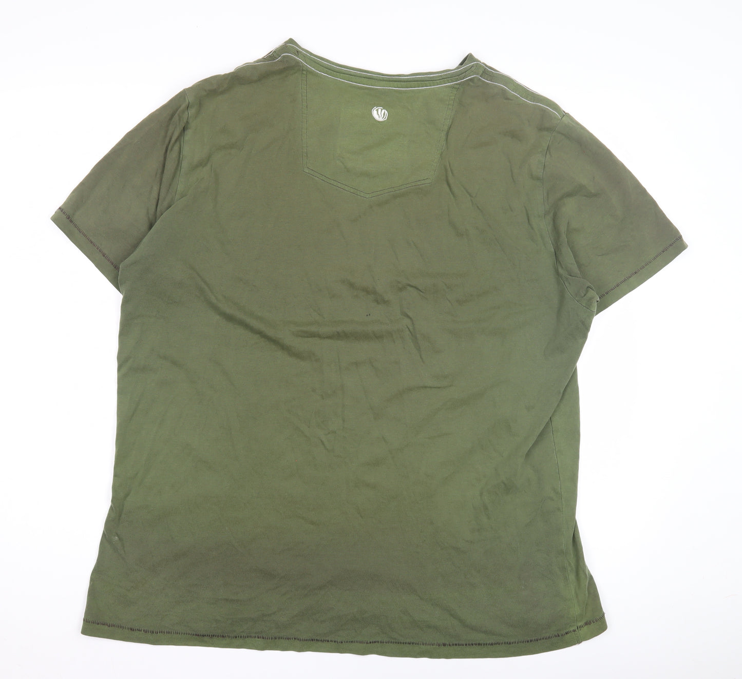Fat Face Men's Green XL T-Shirt
