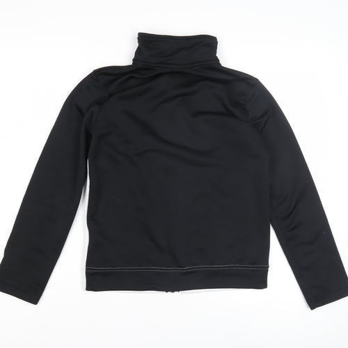 Nike Boys Black and White Track Jacket, Size 9-10 Years