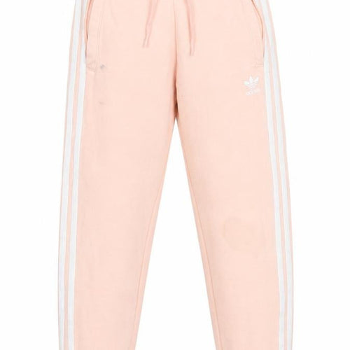 Adidas Girls Pink Jogger Trousers XS, Breathable, Elastic Waist