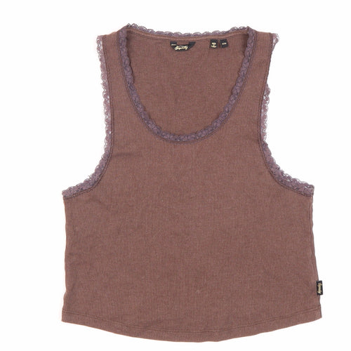Superdry Women’s Brown Lace Tank Top Size S