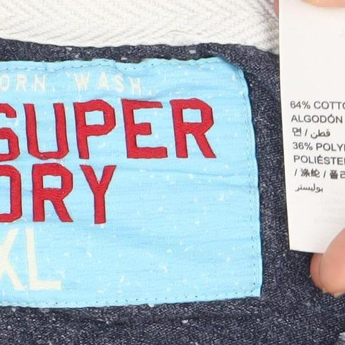 Superdry Men's Blue XL Graphic Print T-Shirt