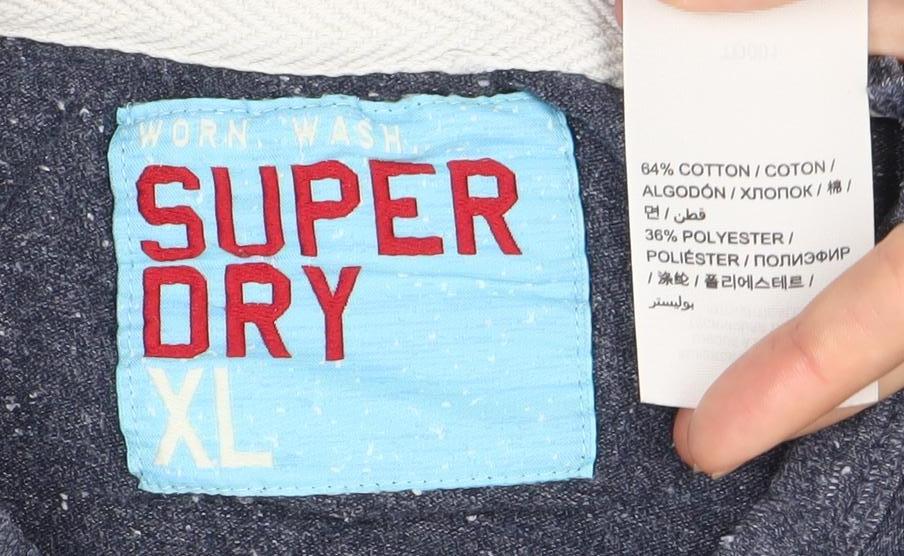 Superdry Men's Blue XL Graphic Print T-Shirt