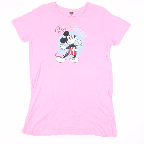 Disney Women’s Pink Mickey Mouse Nightshirt - Size 10-12