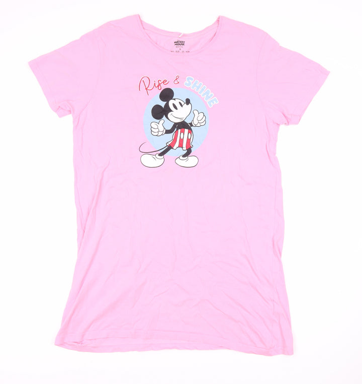 Disney Women’s Pink Mickey Mouse Nightshirt - Size 10-12