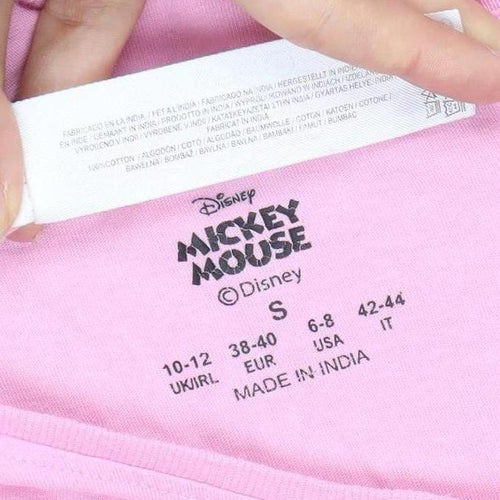 Disney Women’s Pink Mickey Mouse Nightshirt - Size 10-12