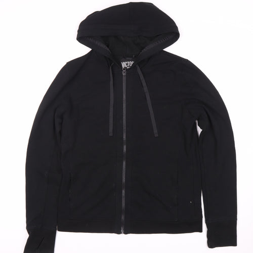 VictoriA Sport Women's Black Full Zip Hoodie M