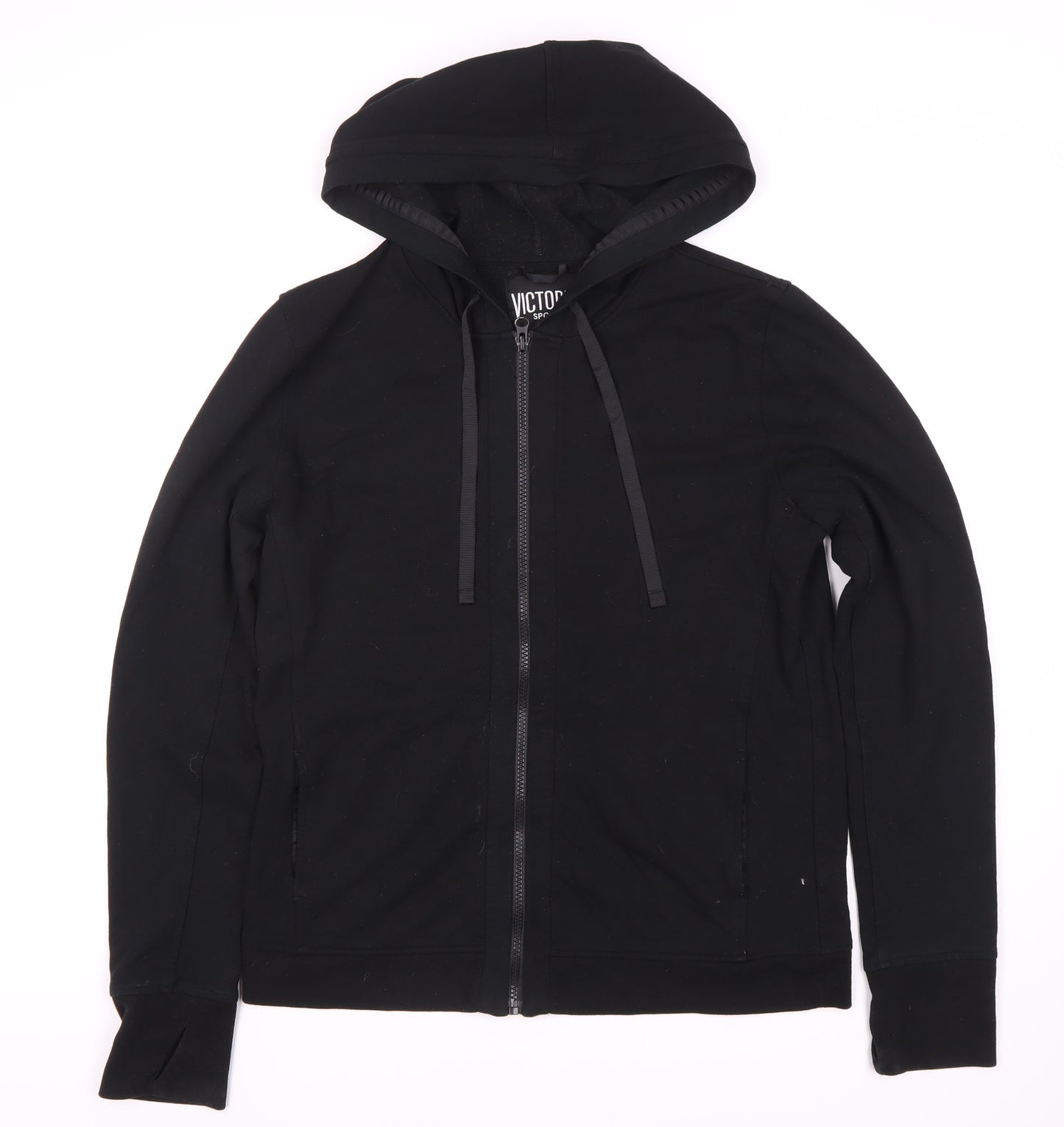 VictoriA Sport Women's Black Full Zip Hoodie M