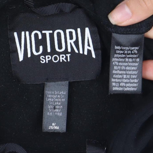 VictoriA Sport Women's Black Full Zip Hoodie M