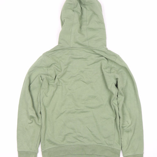 Lyle & Scott Boys Green Pullover Hoodie Size 11 Years