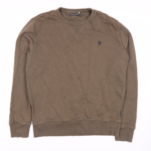 French Connection Men's Brown Pullover Sweatshirt M