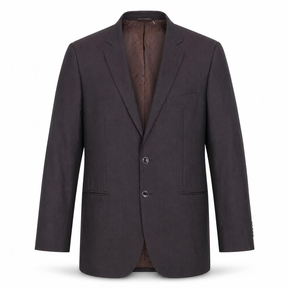 Pierre Cardin Men's Brown Slim Fit Suit Jacket, UK Size 38
