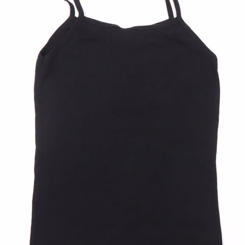 Women's Black CSI Las Vegas Cotton Camisole Tank - L