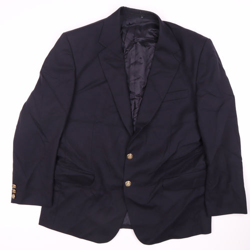Radford Men's Blue Wool Blazer 42S