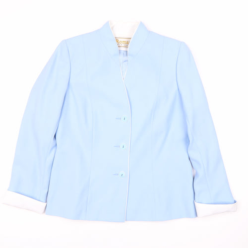 Roman Women's Blue Blazer, Size 12, Regular Fit