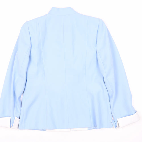 Roman Women's Blue Blazer, Size 12, Regular Fit