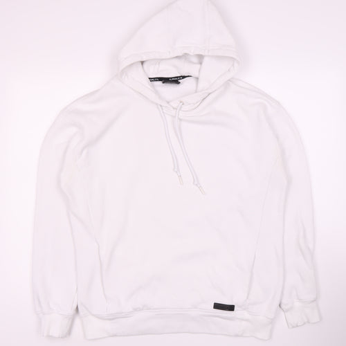 Alphalete Men's White Hoodie Pullover Size L