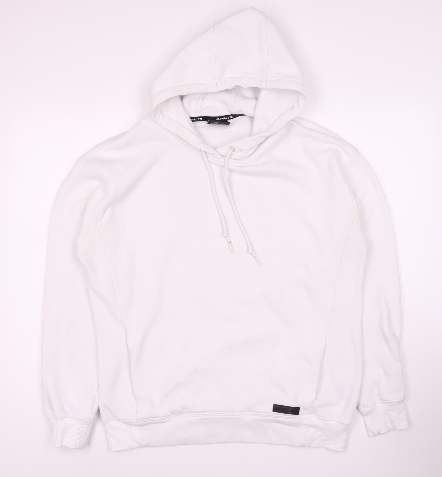 Alphalete Men's White Hoodie Pullover Size L