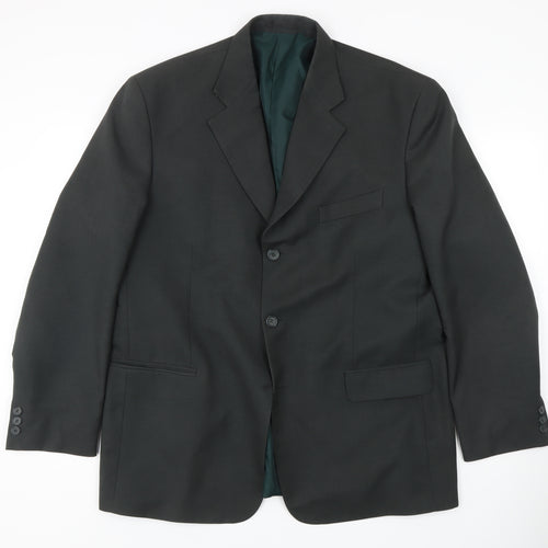 Savatini Men's Black Suit Jacket 44 Size
