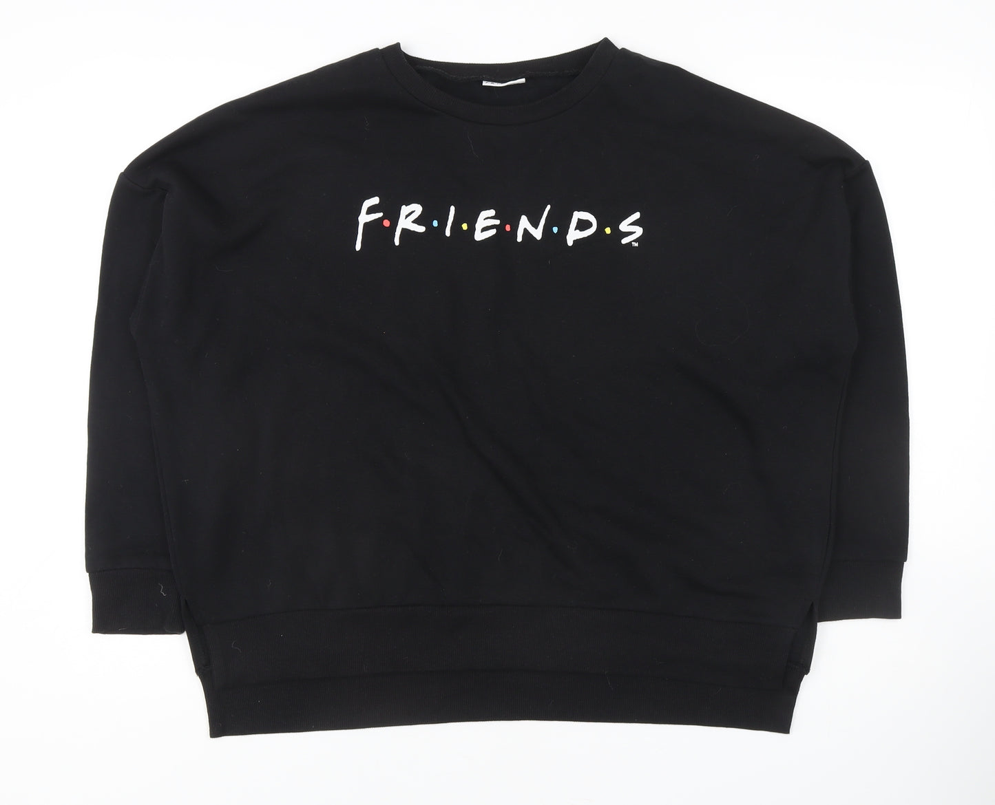 FRIENDS Women's Black Sweatshirt Size 10/12