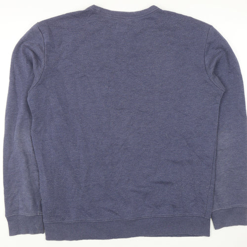 Lee Men's Blue Pullover Sweatshirt Size M