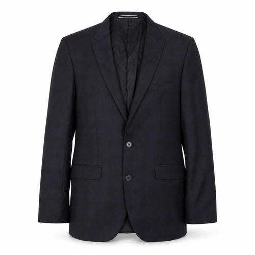 Simon Carter Men's Blue Plaid Slim Fit Blazer Size 40R