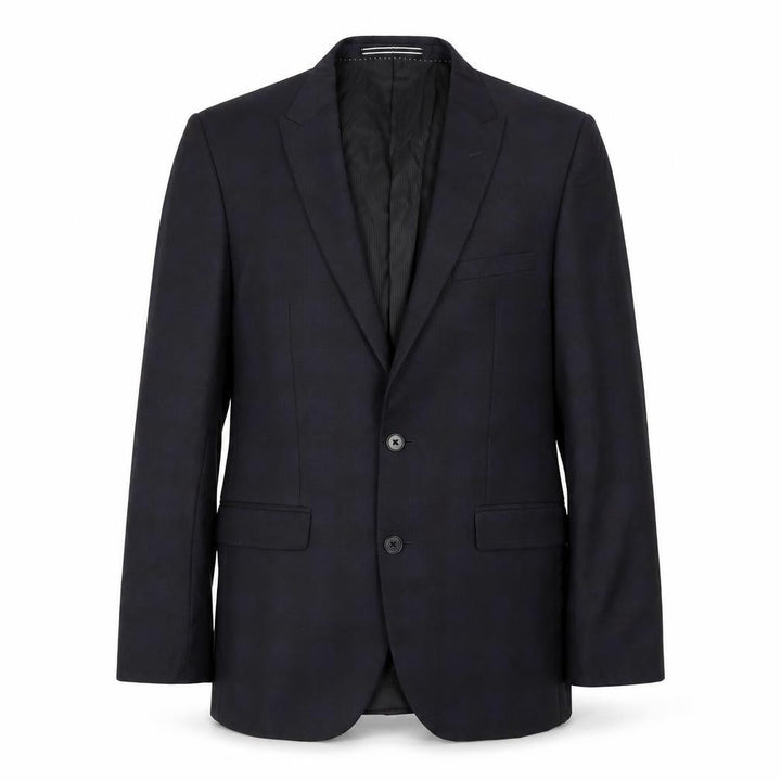 Simon Carter Men's Blue Plaid Slim Fit Blazer Size 40R