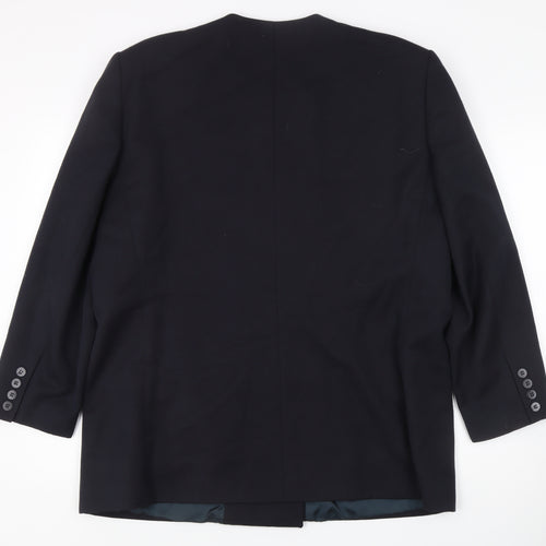 Viyella Women's Black Wool Blazer Size 18 Formal