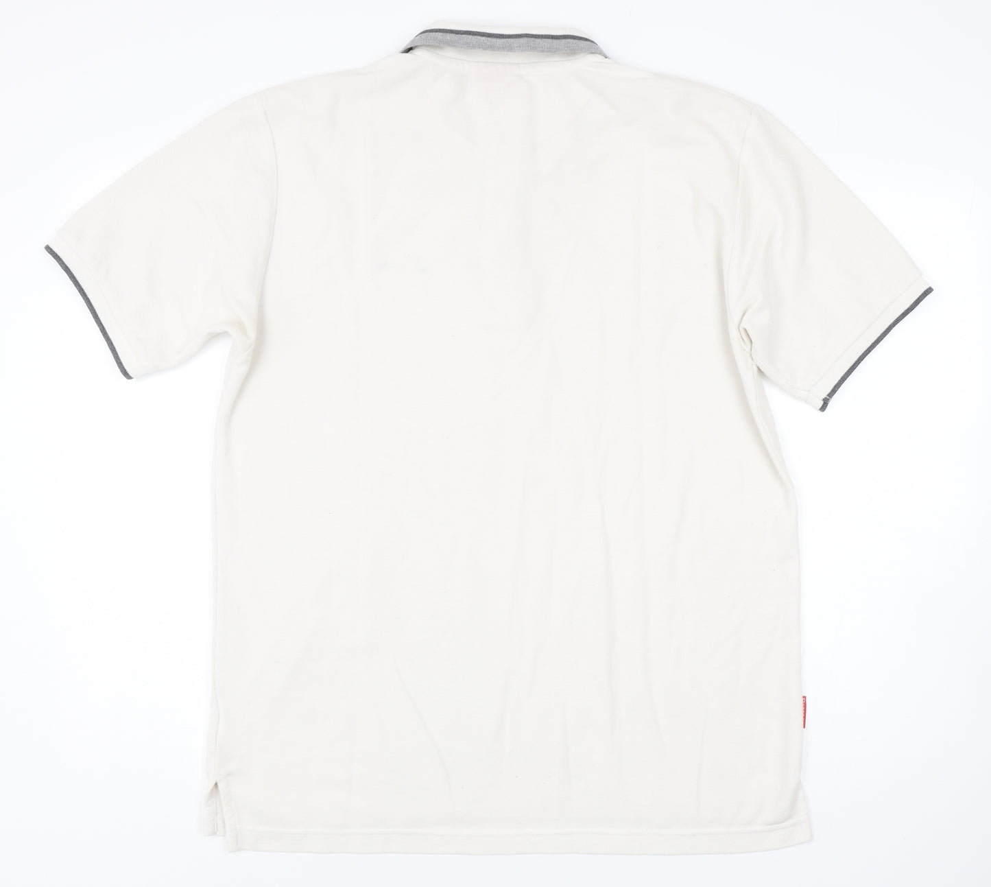 Slazenger Men's White Polo Shirt L