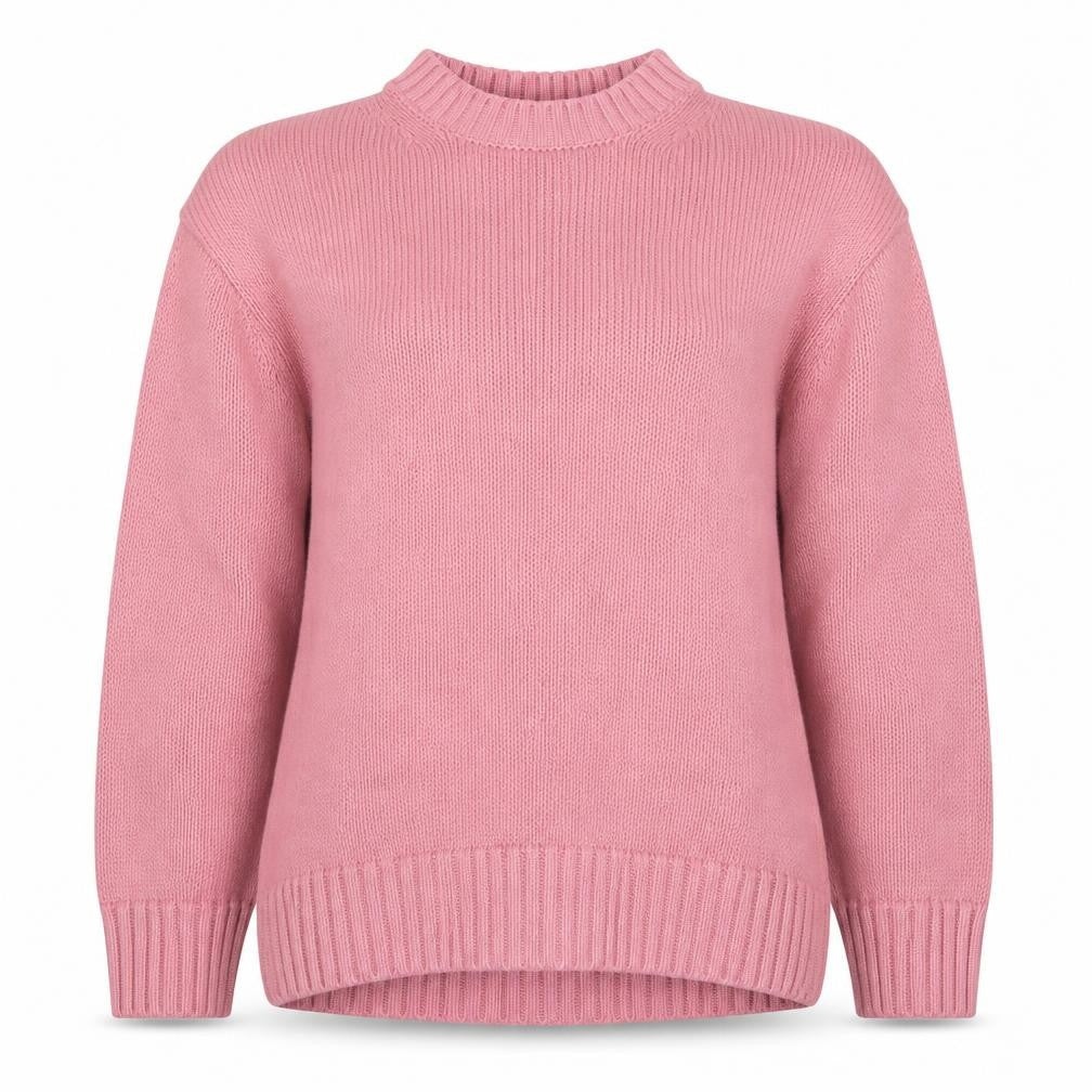 Front view of Next Women Pink Mock Neck jumper, size 14