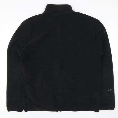 MP Men's Black Fleece Full Zip Jacket - L